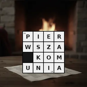 Hasło krzyżówkowe w kościele katolickim sakrament i uroczystość w której wierni pierwszy raz w pełni uczestniczą we mszy świętej przyjmując przeistoczone ciało i przeistoczoną krew chrystusa - pierwsza komunia – rozwiązanie, synonimy, podpowiedzi i definicje krzyżówkowe